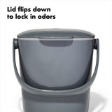 Easy-Clean Compost Bin - 0.75 Gal V0