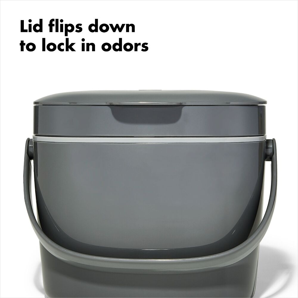 Easy-Clean Compost Bin - 1.75 Gal L2