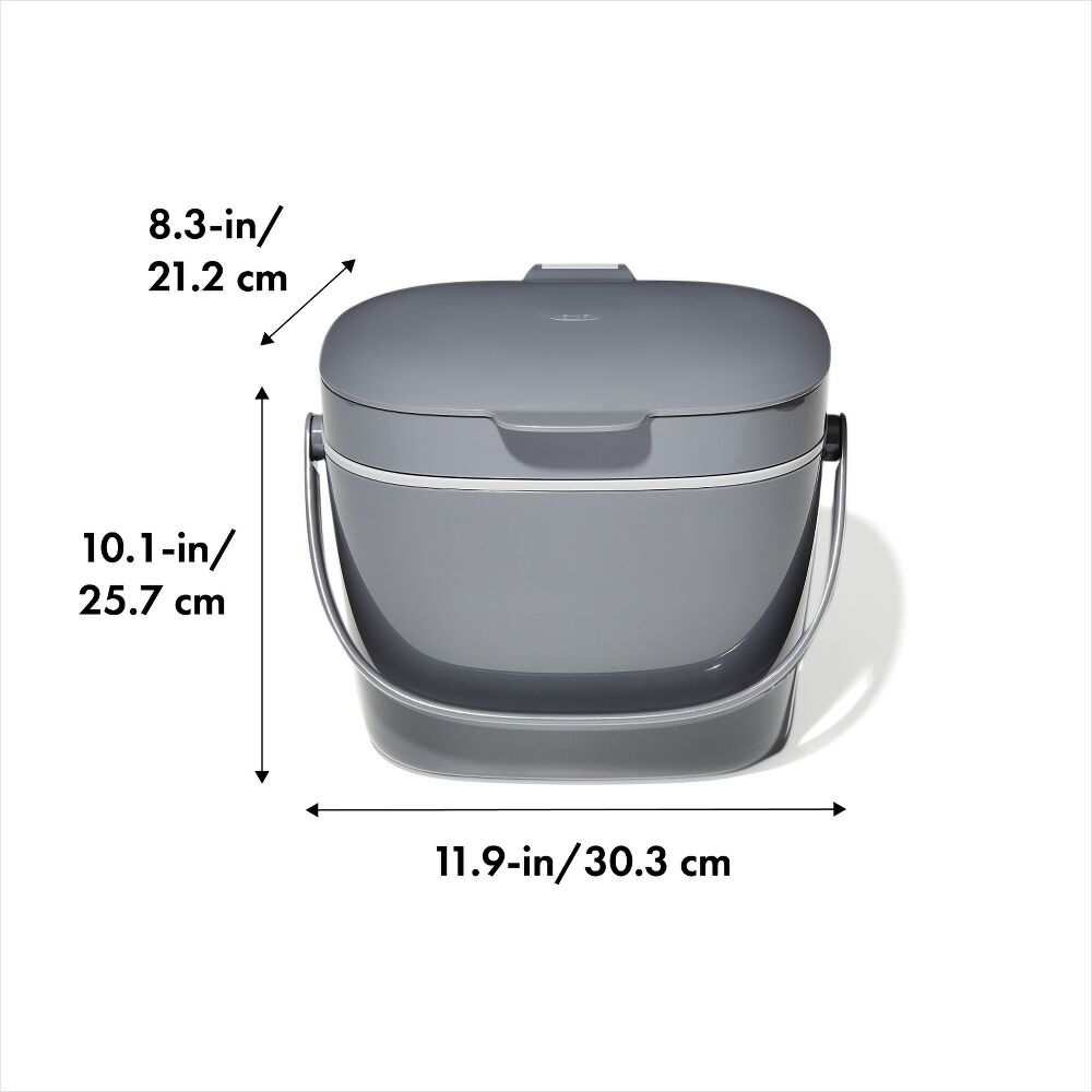 Easy-Clean Compost Bin - 1.75 Gal L2