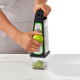 Etched Box Grater With Removable Zester M6