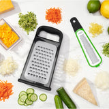 Etched Box Grater With Removable Zester M6