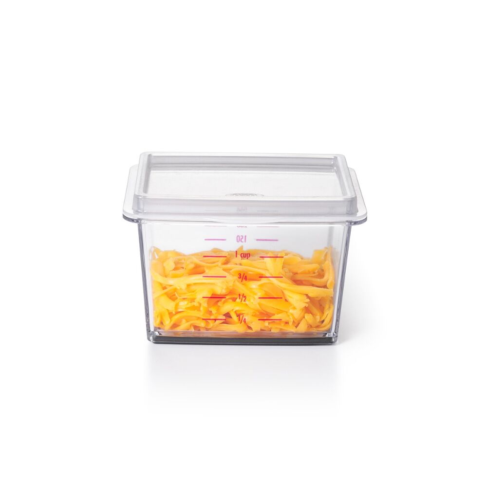 Etched Box Grater With Removable Zester N2