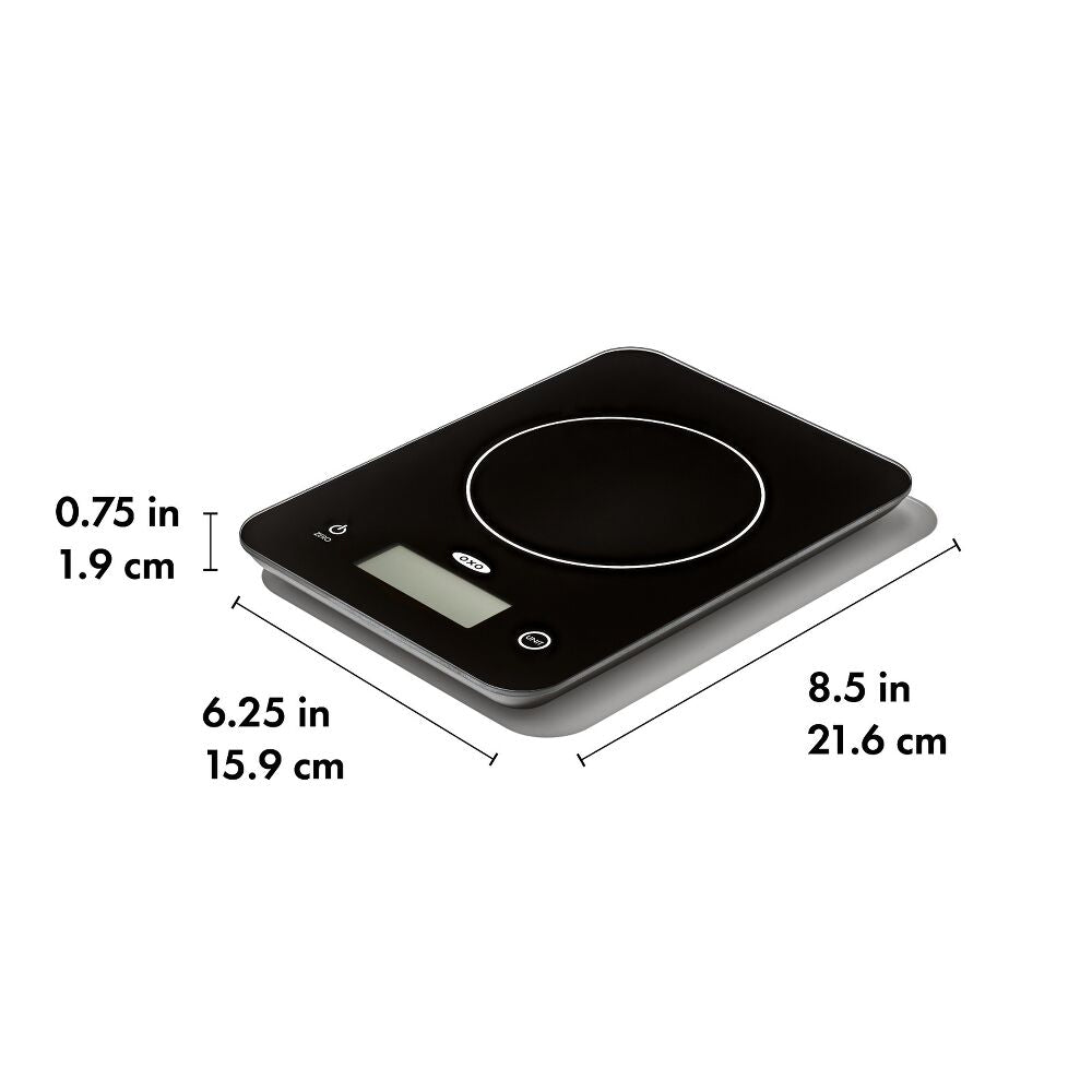 Everyday Glass Food Scale 11lbs/5kg M2