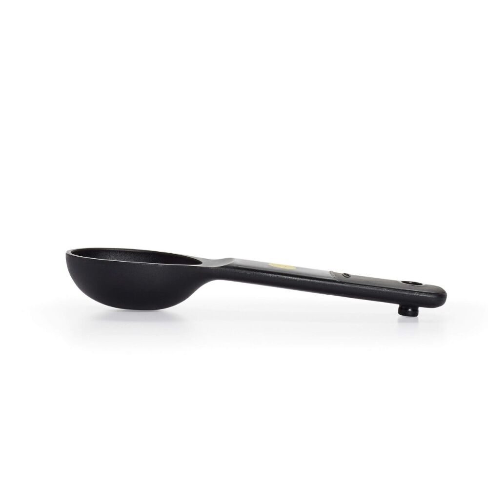 7 Piece Plastic Measuring Spoons - Black F3