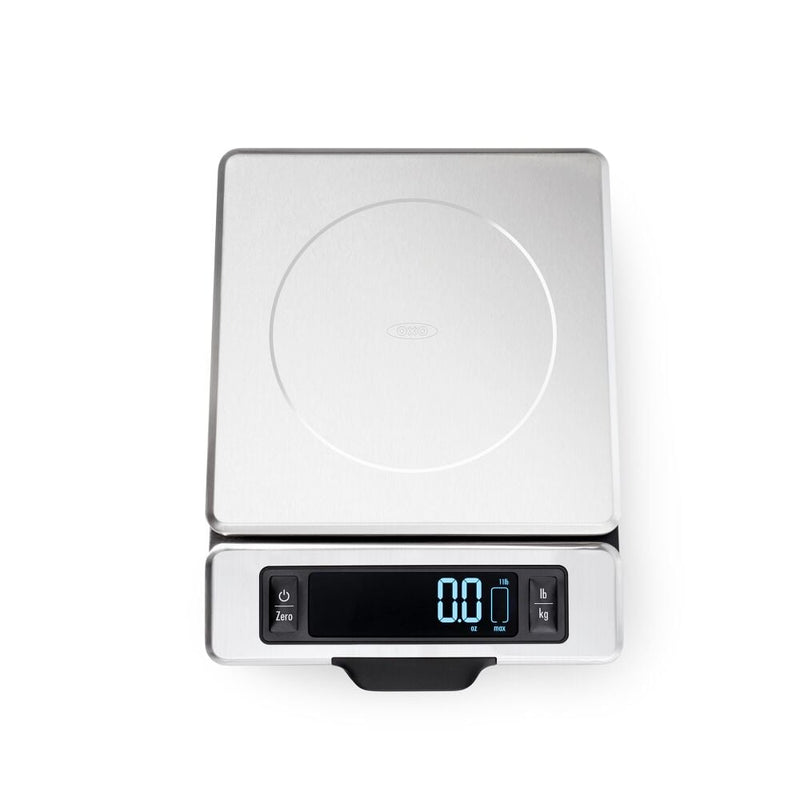 11 lb Stainless Steel Food Scale with Pull out Display U5