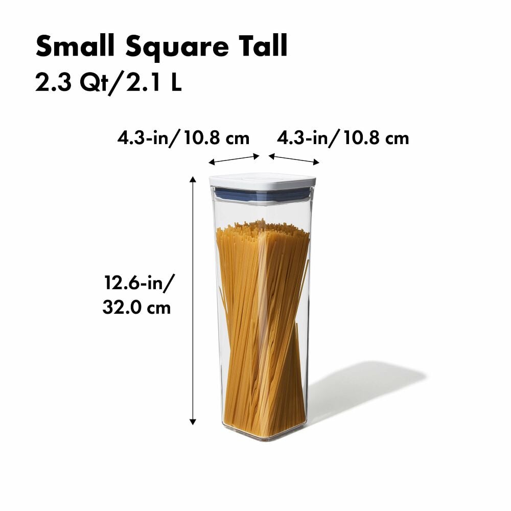 POP Container - Small Square Tall (2.3 Qt.) V9
