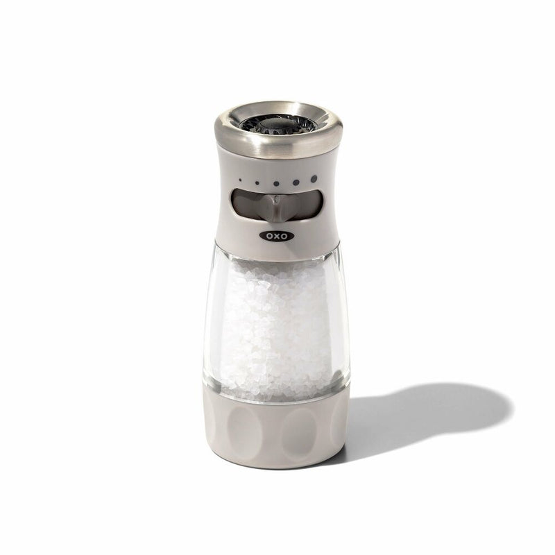 Contoured Mess-Free Salt Grinder S9