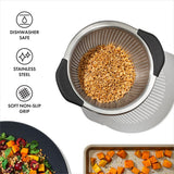 Stainless Steel 3 qt./ 2.8L Colander A7