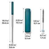 Collapsible Straw With Case Y0