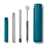 Collapsible Straw With Case Y0