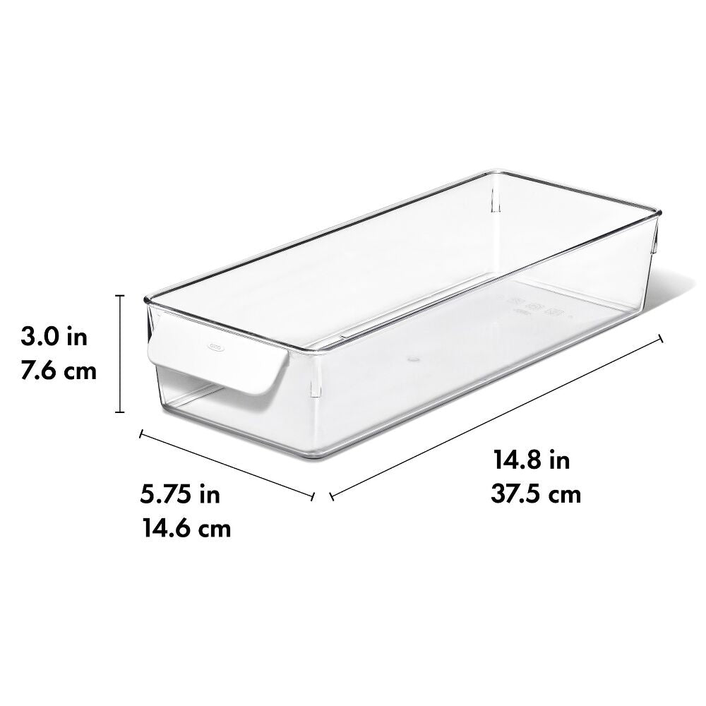 Refrigerator Storage Bin 5 In X 14 In Q5