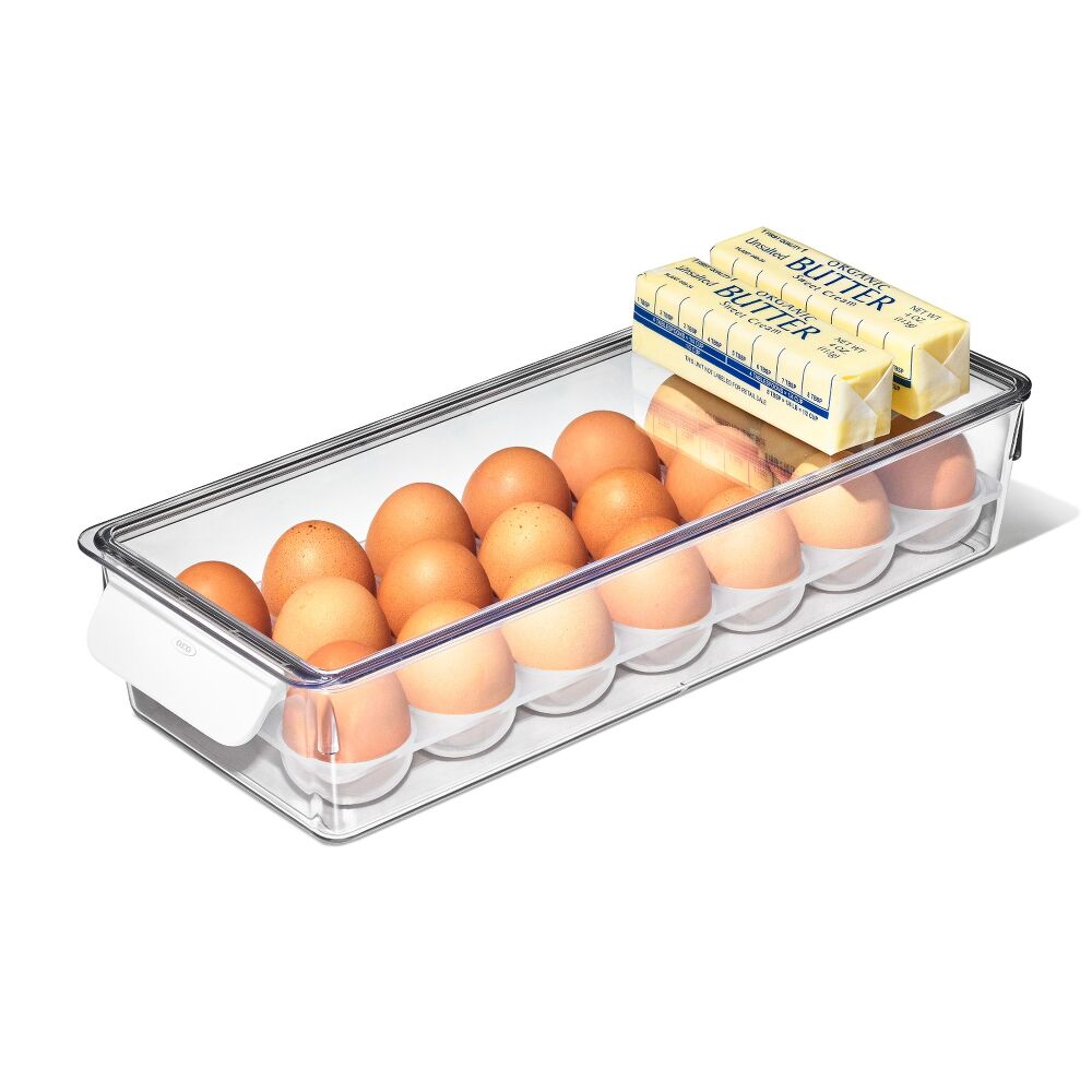 Refrigerator Egg Bin With Removable Tray I1