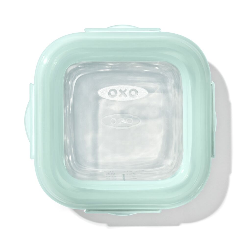 Glass Baby Blocks Food Storage Containers (4 oz) - Opal H2