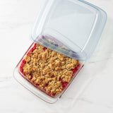 Glass Baking Dish with Lid (2.0 Qt) W7