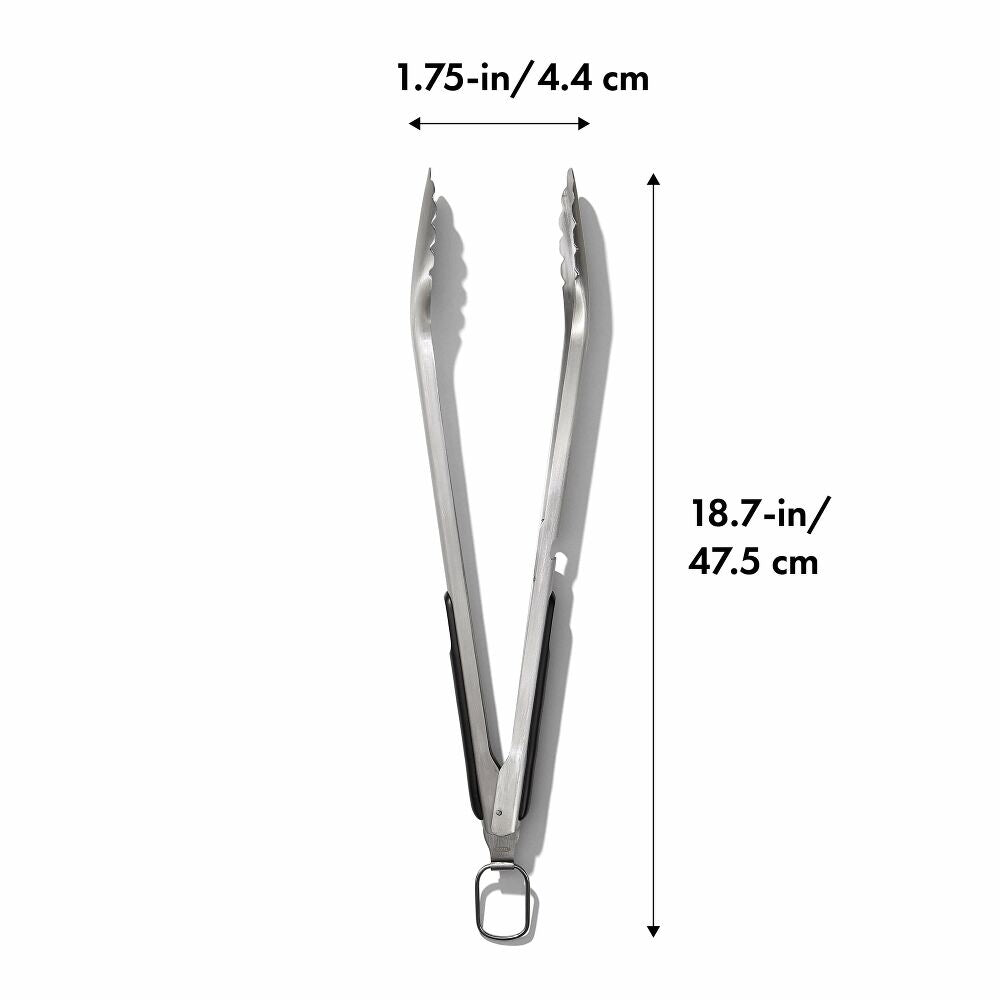 Grilling Tongs with Built-In Bottle Opener H4