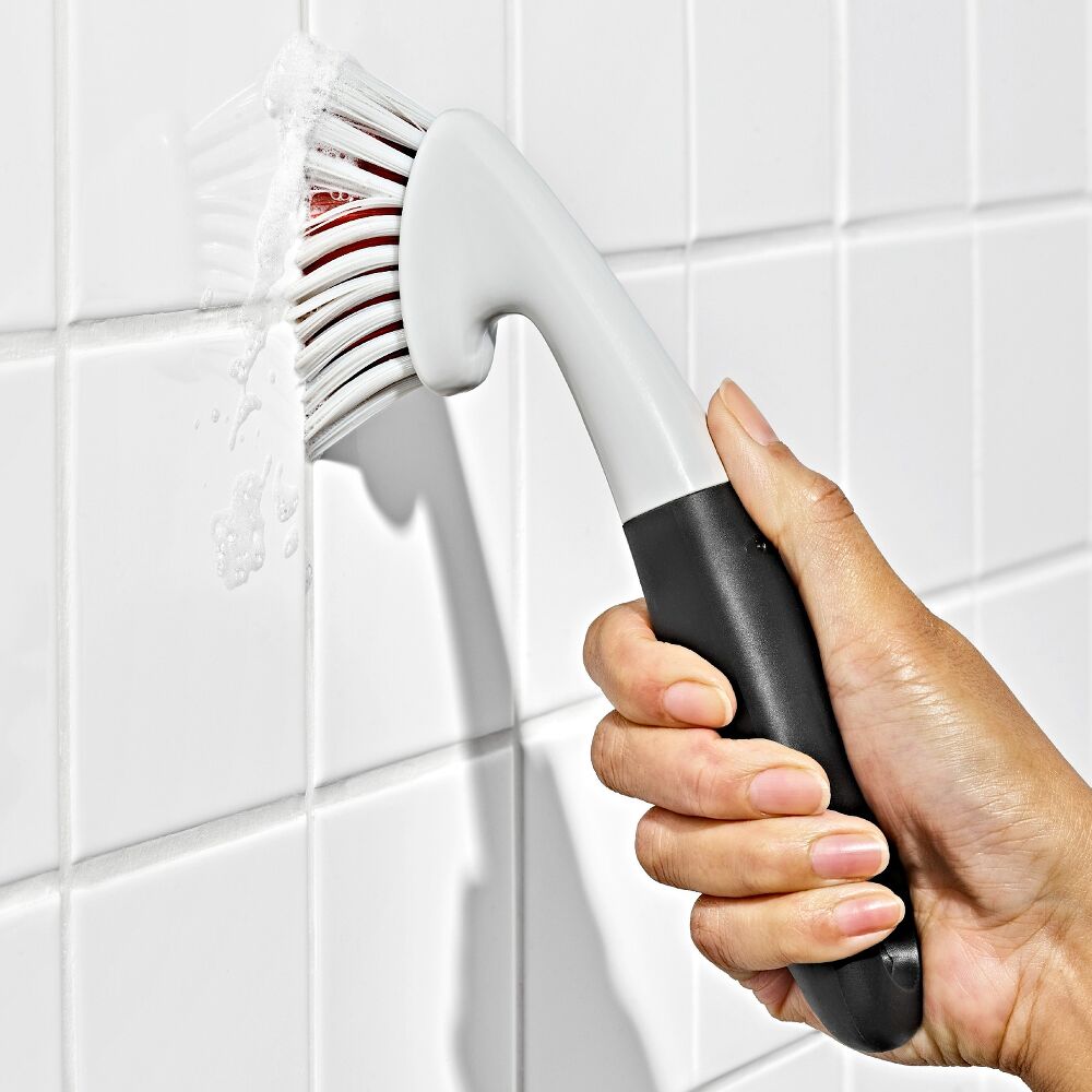 Grout Brush & Heavy Duty Scrub Brush Combo Set M6