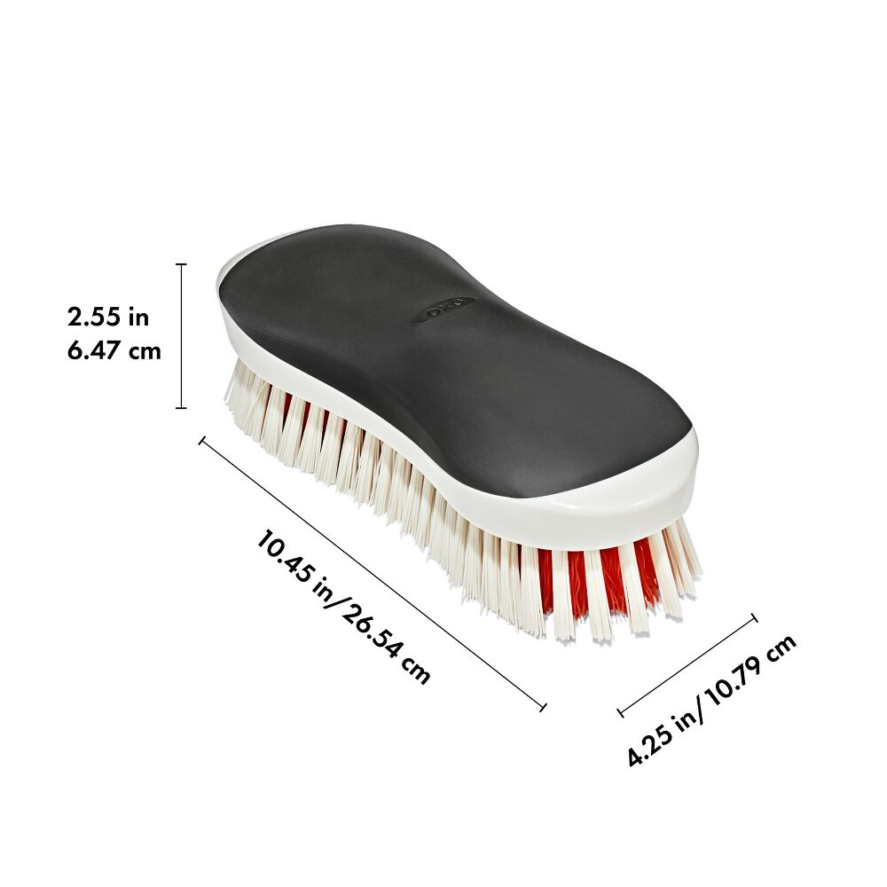 Grout Brush & Heavy Duty Scrub Brush Combo Set M6