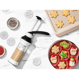 Holiday Cookie Press and Disk Set Bundle N6