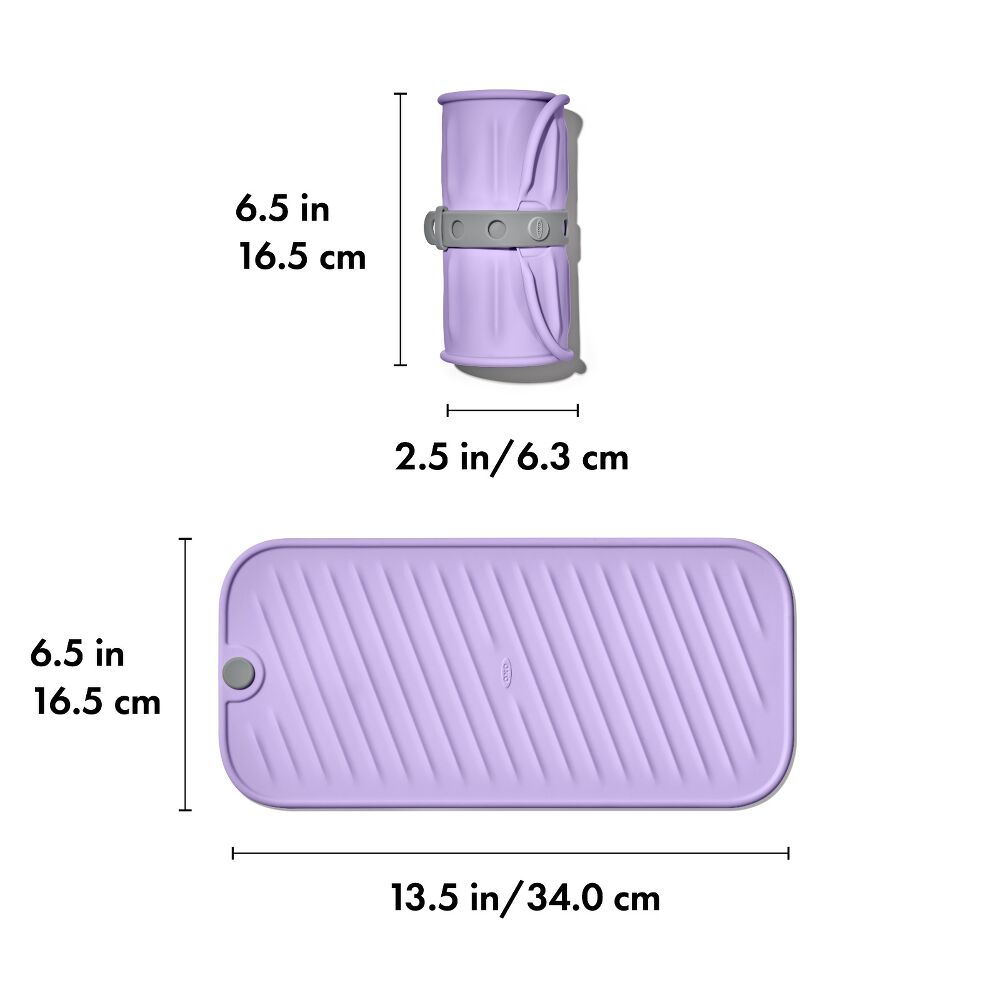 Hot Styling Tool Mat - Lavender W7