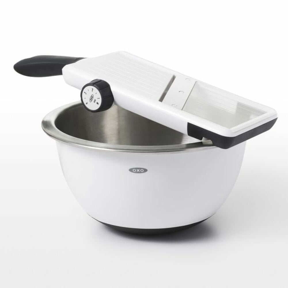 Large Adjustable Hand-Held Mandoline Slicer P4