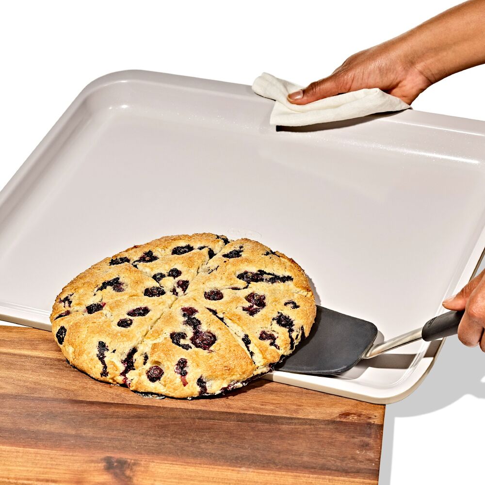 Non-Stick Pro Ceramic Coated Metal Bakeware Cookie Sheet – Biscuit F4