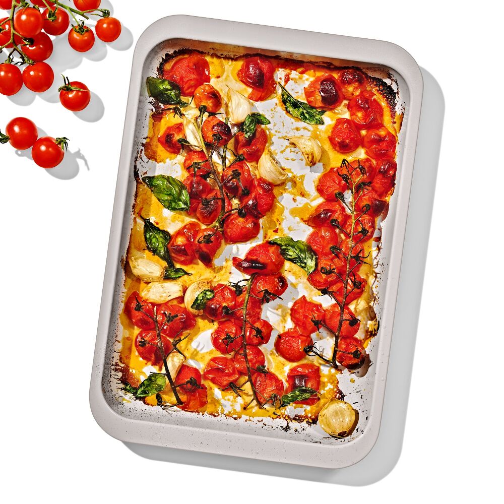 Non-Stick Pro Ceramic Coated Metal Bakeware Quarter Sheet Pan F3