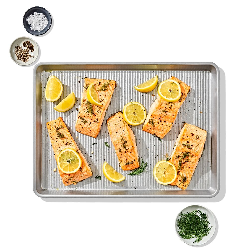 Non-Stick Pro Clear Coated Half Sheet Pan R7