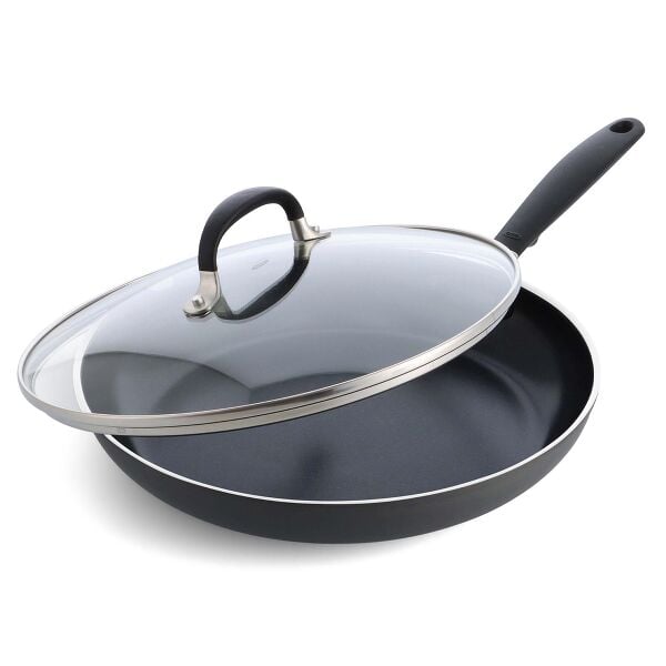 Non-Stick Pro Every Day 12 Inch Frypan with Lid V4