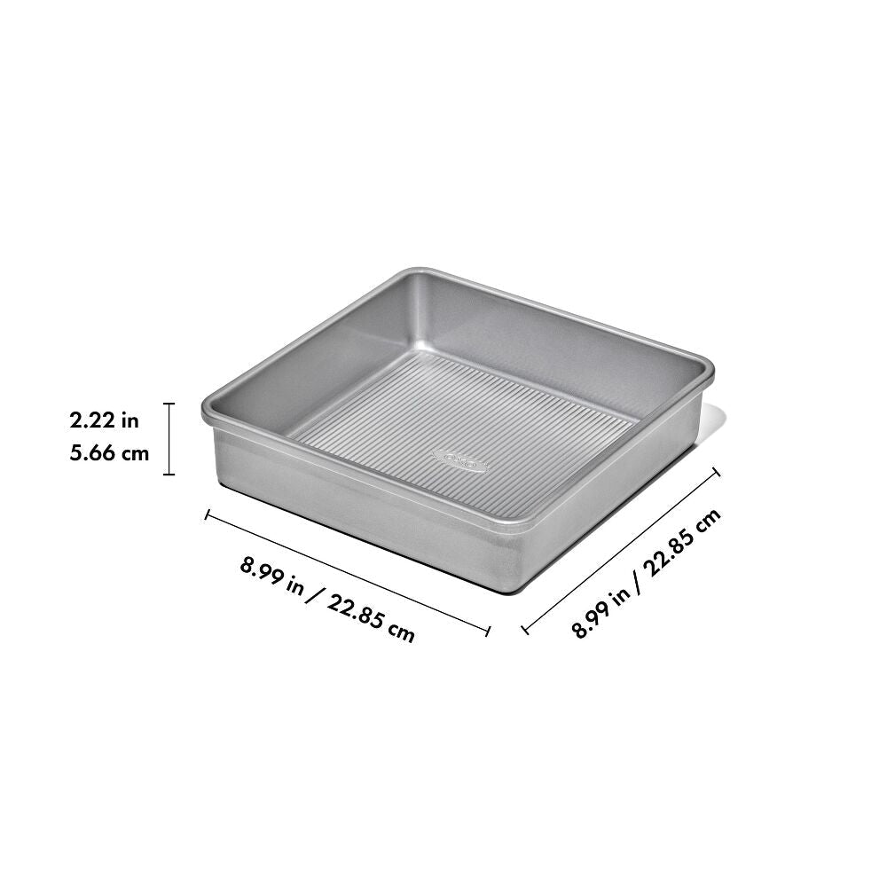 Nonstick Pro Clear Coated 9 In Square Cake Pan Z2