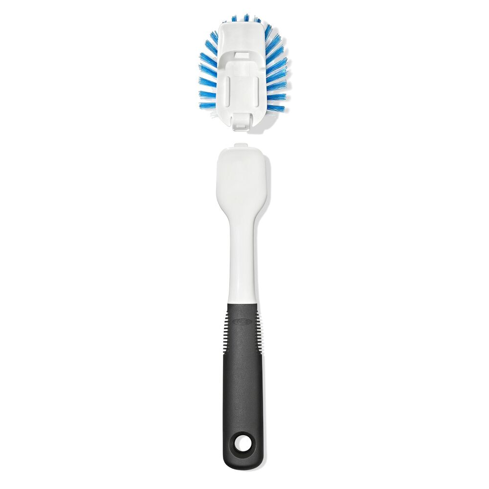 Nylon Bristle Dish Brush with Refills K3