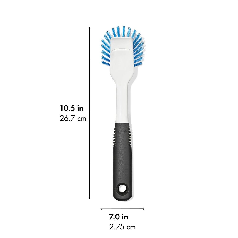 Nylon Bristle Dish Brush with Refills K4