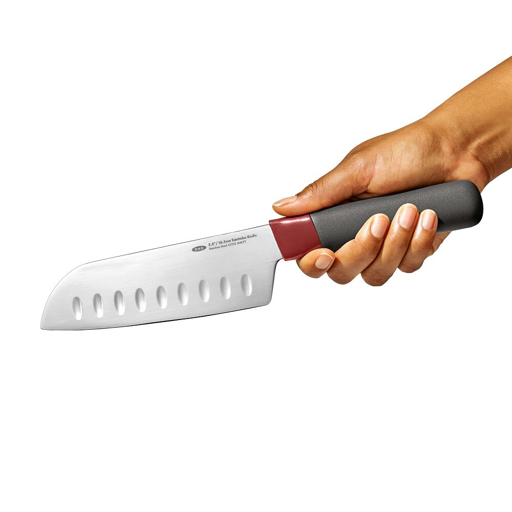 OXO Outdoor 5.5in Santoku Knife with Locking Sheath G0
