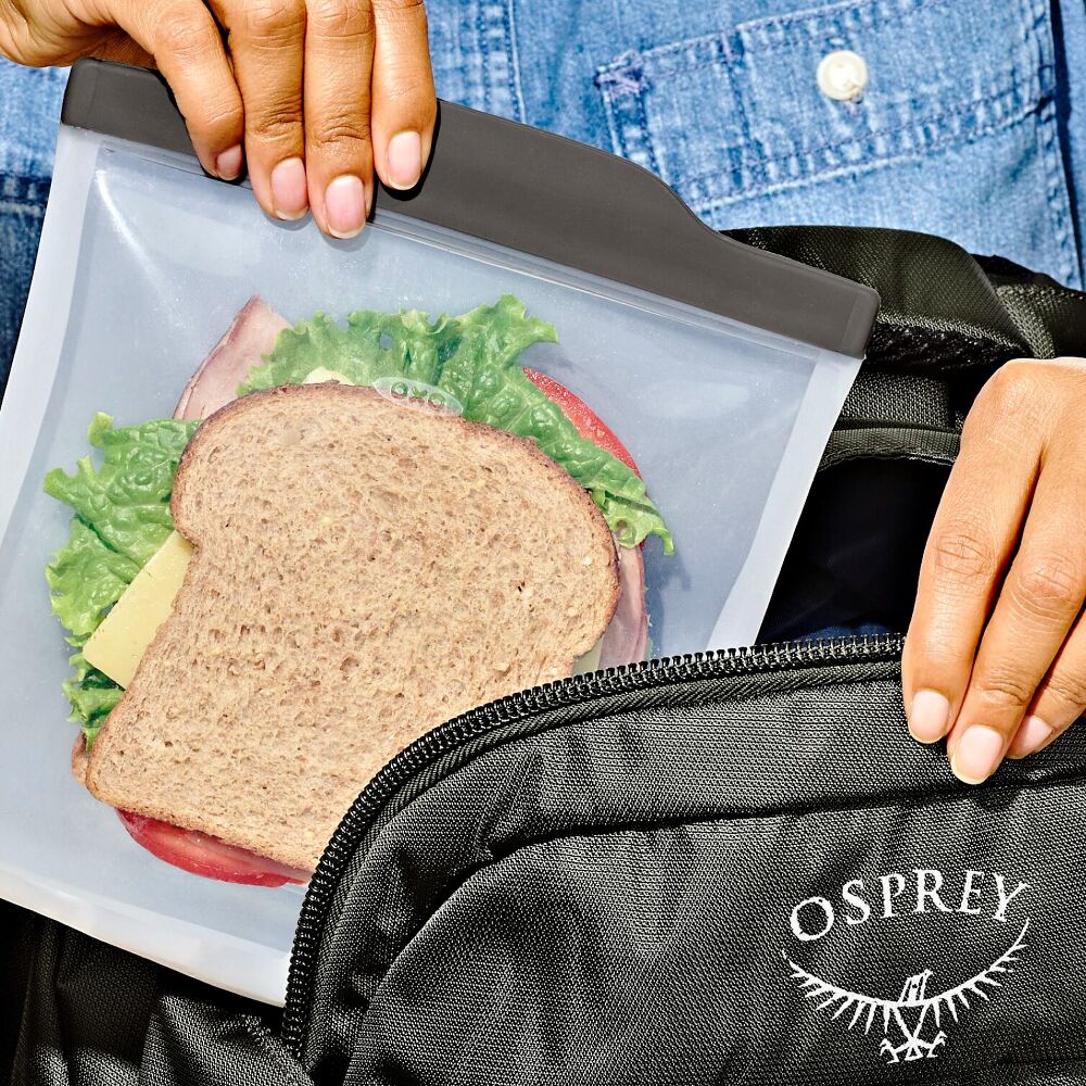 Outdoor Silicone Reusable Sandwich Bag (28 oz) M8