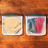 Outdoor Silicone Reusable Sandwich Bag (28 oz) M8
