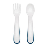 On-the-Go Plastic Fork and Spoon Set with Travel Case N4