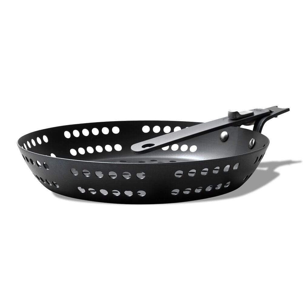 Outdoor 10" Perforated Carbon Steel Pan S2
