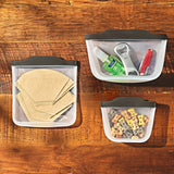 Outdoor Silicone Reusable Stand Up Bag Quart (32 oz) C5
