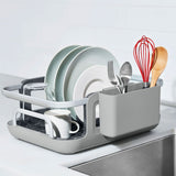 Over-the-sink Aluminum Dish Rack U4