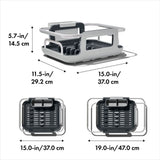 Over-the-sink Aluminum Dish Rack U4