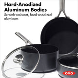 OXO Ceramic Professional Non-Stick 5-Piece Cookware Set W9