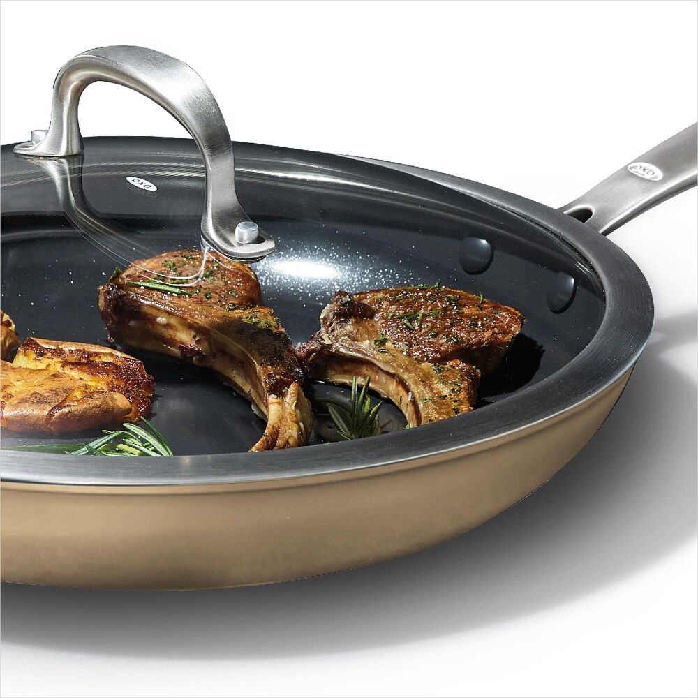 OXO Enhanced Non-Stick 12-Inch Frypan with Lid B3