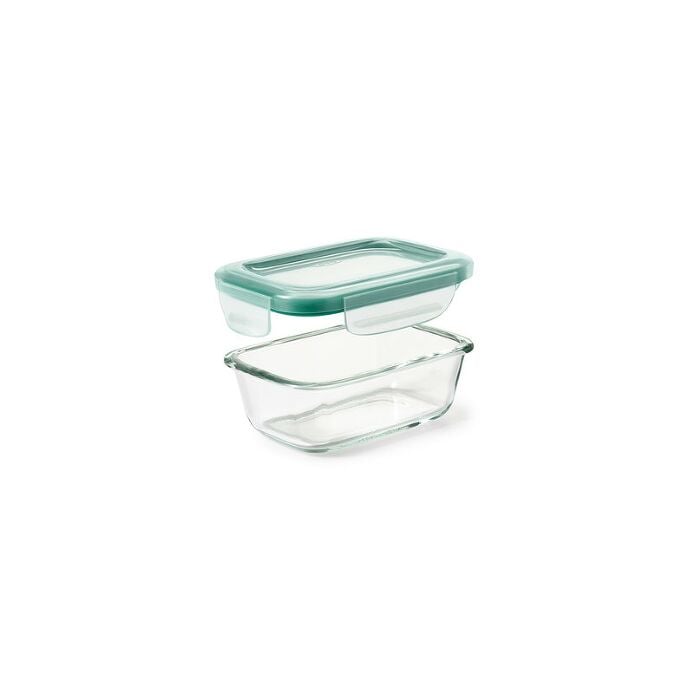 OXO Good Grips 1.6 Cup Smart Seal Glass Rectangle Container I4