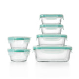 OXO Good Grips 12 Piece Smart Seal Glass Container Set B1