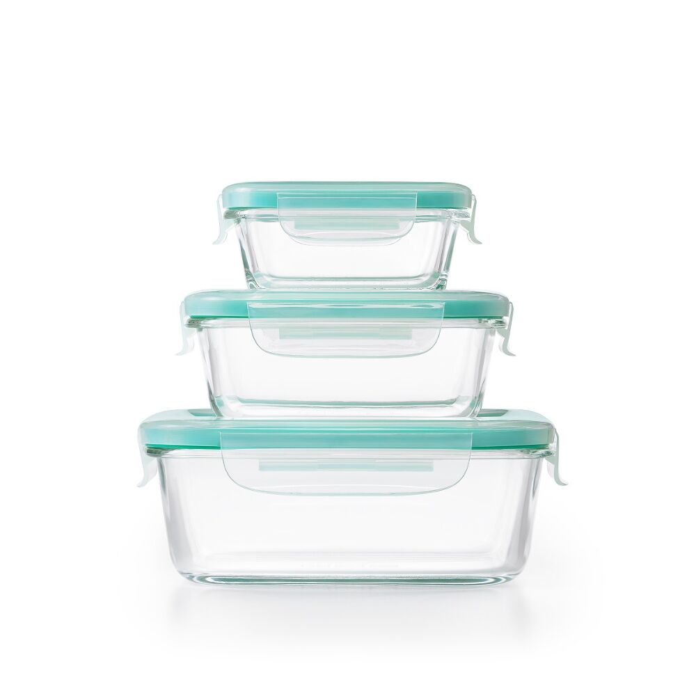 OXO Good Grips 12 Piece Smart Seal Glass Container Set B1