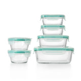 OXO Good Grips 12 Piece Smart Seal Glass Container Set B1