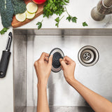 OXO Good Grips 2-In-1 Sink Strainer & Stopper Tray Pack C8