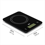 OXO Good Grips 22 lb Everyday Glass Food Scale F0