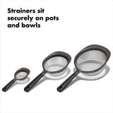 OXO Good Grips 3 Piece Strainer Set P5