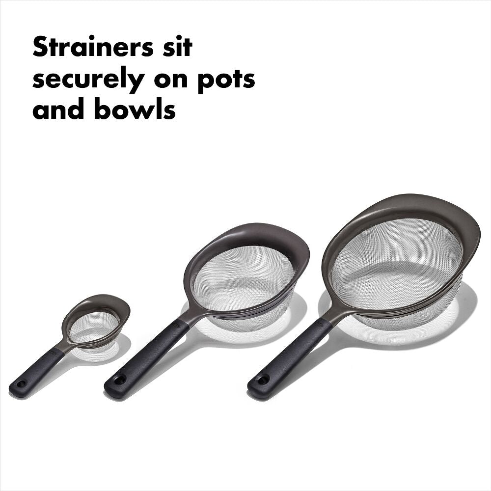 OXO Good Grips 3 Piece Strainer Set P5