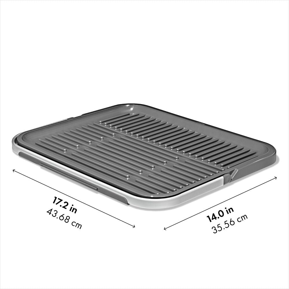 OXO Good Grips Compact Drying Rack with Dish Rest D2